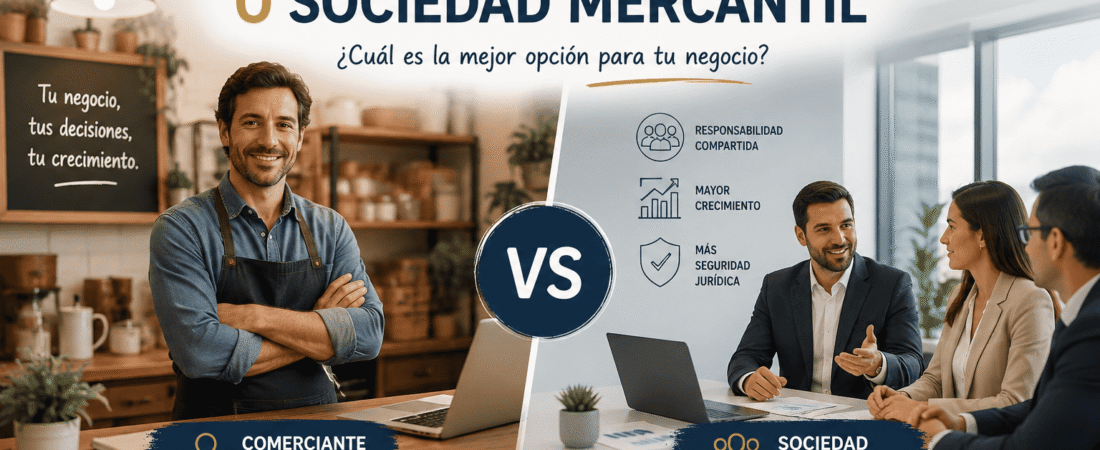 ¿Comerciante Individual o Sociedad Mercantil?