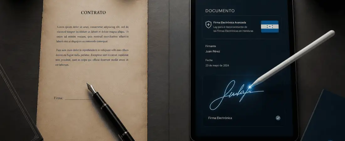 ¿Aún firmas en papel?Descubre la Firma Electrónica que está transformando Honduras