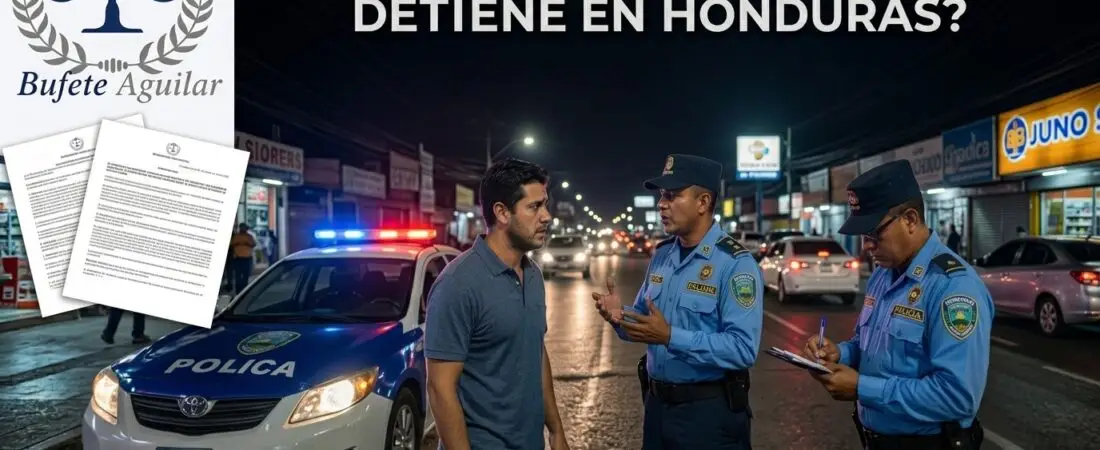 ¿Qué hacer si la policía me detiene en Honduras?