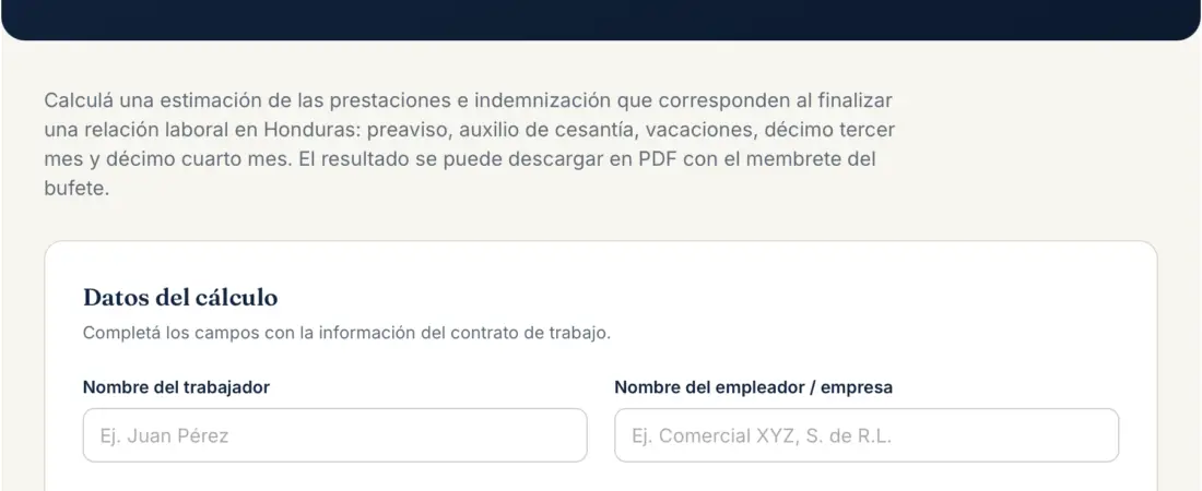 ¿Sabes cuánto te corresponde por tu liquidación laboral?