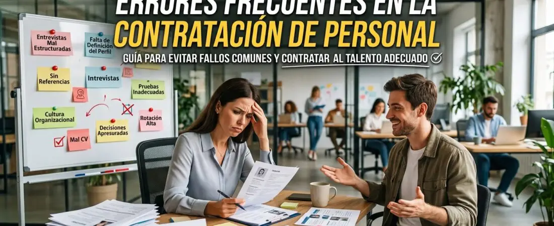 Errores frecuentes en la contratación de personal: Diferencias servicios profesionales y contratos laborales.